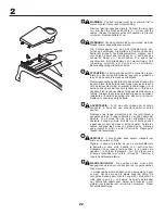 Предварительный просмотр 22 страницы Jonsered Poulan 12597RB Instruction Manual