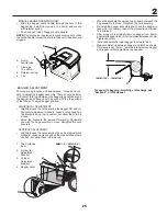 Предварительный просмотр 25 страницы Jonsered Poulan 12597RB Instruction Manual