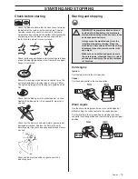 Предварительный просмотр 19 страницы Jonsered RS 44 Operator'S Manual