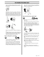 Предварительный просмотр 23 страницы Jonsered RS 44 Operator'S Manual