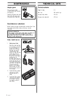 Preview for 8 page of Jonsered SR600 Operator'S Manual