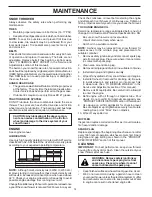 Предварительный просмотр 14 страницы Jonsered ST 2361 EP Operator'S Manual