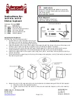 Предварительный просмотр 1 страницы Jonti-Craft 2427JC Instructions