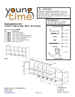 Jonti-Craft Young time 7104YT Instructions предпросмотр