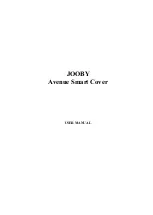 JOOBY Avenue Smart Cover User Manual preview