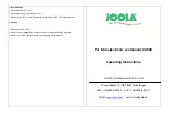 Предварительный просмотр 2 страницы JOOLA 02-508 Operating Instructions