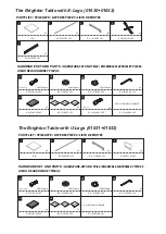 Предварительный просмотр 3 страницы JOOLA BRIGHTON 01630 Instruction Manual