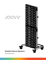 Предварительный просмотр 1 страницы Joovv Mobile Stand Assembly Manual