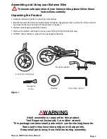 Preview for 3 page of Joovy Bicycoo BMX 0014X Series Instruction Manual