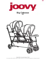 Joovy Big Caboose 43X User Manual preview