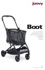 Joovy Boot 500 Series Instruction Manual preview