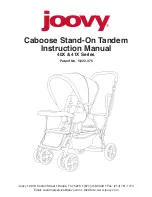 Joovy Caboose 40X Series Instruction Manual preview