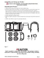 Preview for 3 page of Joovy Caboose 40X Series Instruction Manual