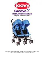 Preview for 1 page of Joovy Groove 2 320 Instruction Manual