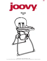 Joovy Nook 22X Instruction Manual preview