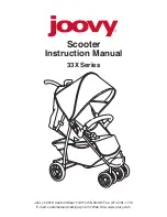 Joovy Scooter 33X Series Instruction Manual preview