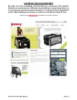 Preview for 11 page of Joovy Scooter X2 Instruction Manual