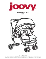 Preview for 1 page of Joovy ScooterX2 807X Manual