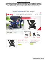 Предварительный просмотр 6 страницы Joovy TooQool 801X Instruction Manual