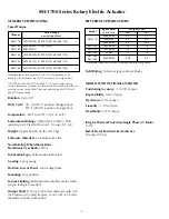 Preview for 4 page of JORDAN CONTROLS SM-1715 Instruction Manual