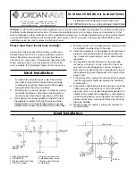 Предварительный просмотр 1 страницы Jordan Valve I & M Mark 58/586 Series Installation & Maintenance Instructions