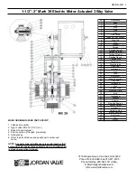 Предварительный просмотр 4 страницы Jordan Valve Mark 39 Installation & Maintenance Instructions