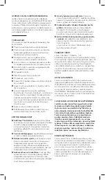 Предварительный просмотр 8 страницы jordan CLEAN PLUS Instruction Manual