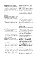 Предварительный просмотр 10 страницы jordan CLEAN PLUS Instruction Manual