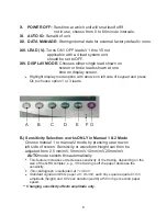 Preview for 11 page of JORGENSEN J1010 Manual