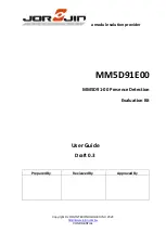 Предварительный просмотр 1 страницы Jorjin MM5D91E00 User Manual