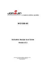 Preview for 1 page of Jorjin WG1300-B0 User Manual