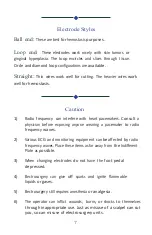 Preview for 9 page of Jorvet ELECTROSURGE J0470M Operation Instructions Manual