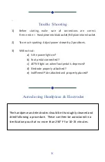 Preview for 10 page of Jorvet ELECTROSURGE J0470M Operation Instructions Manual