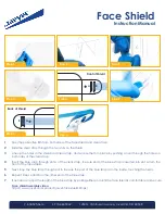 Предварительный просмотр 1 страницы Jorvet Face Shield Instruction Manual