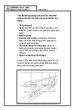 Preview for 2 page of JOSAM AM10 Manual