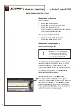 Preview for 26 page of JOSAM JH1500 Instructions For Use Manual