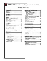 Preview for 2 page of JOSAM JH400 Instructions For Use Manual