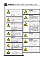 Preview for 10 page of JOSAM JH400 Instructions For Use Manual