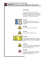 Preview for 12 page of JOSAM JH400 Instructions For Use Manual