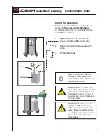 Preview for 17 page of JOSAM JH400 Instructions For Use Manual