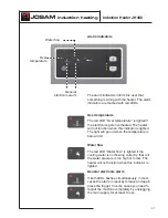 Preview for 21 page of JOSAM JH400 Instructions For Use Manual