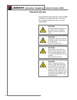 Preview for 30 page of JOSAM JH400 Instructions For Use Manual