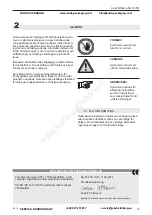 Предварительный просмотр 13 страницы Josef Kihlberg 561-15PN Operating Instructions Manual