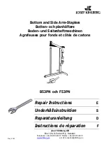 Josef Kihlberg B53PN Repair Instructions предпросмотр