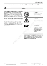 Предварительный просмотр 15 страницы Josef Kihlberg F560PN Operating Instructions Manual