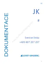 Предварительный просмотр 52 страницы Josef Kihlberg JK1219HT Operating Instructions Manual