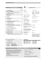 Preview for 2 page of Josef Kihlberg JK20-670 Operating Instructions Manual