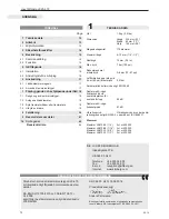 Preview for 12 page of Josef Kihlberg JK20-670 Operating Instructions Manual