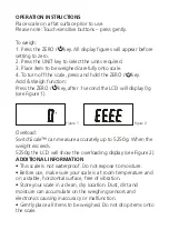 Preview for 3 page of JOSEPH JOSEPH SwitchScale 40054 Manual