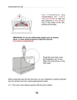 Предварительный просмотр 11 страницы Josper HJ-25 Instruction Manual